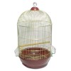 Dayang Yuvarlak Pirinç Kuş Kafesi 40x70 Cm
