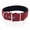 Doggie Elit Dokuma Köpek Boyun Tasması Medium Kırmızı 5x55-65 Cm