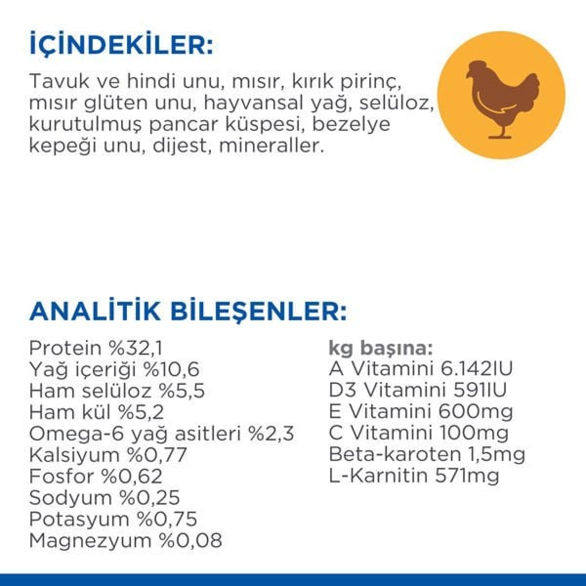Hills Light Tavuklu Yetişkin Diyet Kedi Maması 3 Kg