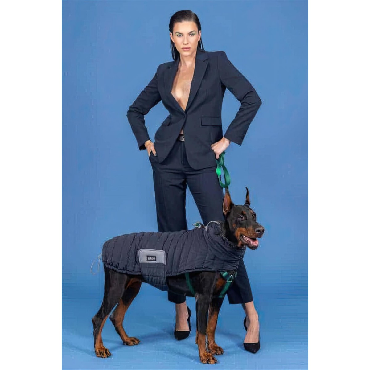 Lindo Dogs Air Puff Deep Köpek Montu Siyah Beden 3