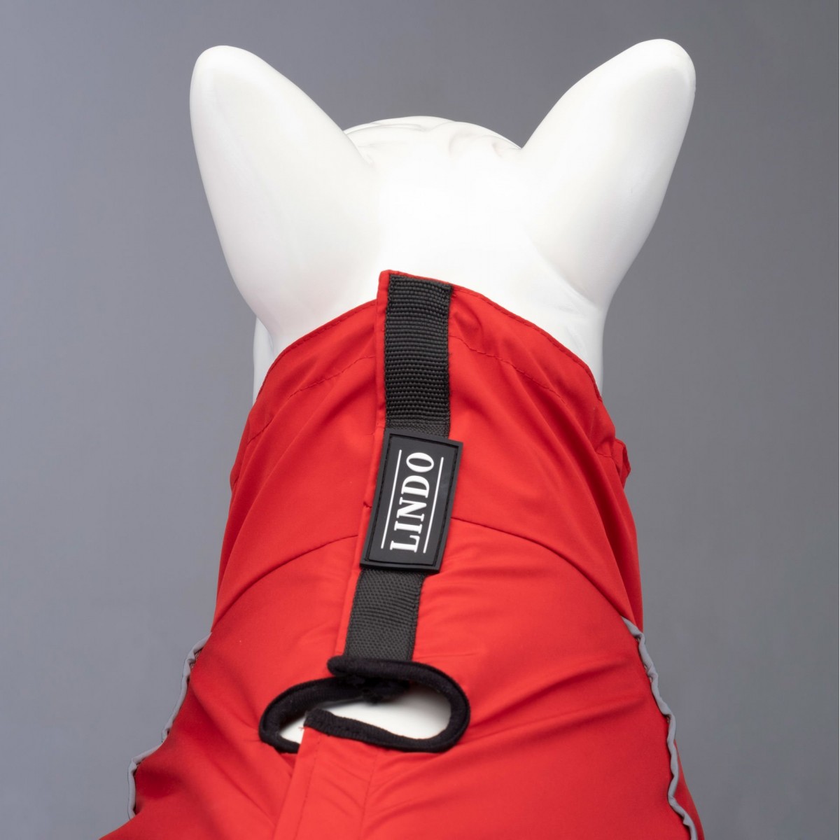 Lindo Dogs Quattro Nova Köpek Yağmurluğu Kırmızı Beden 3