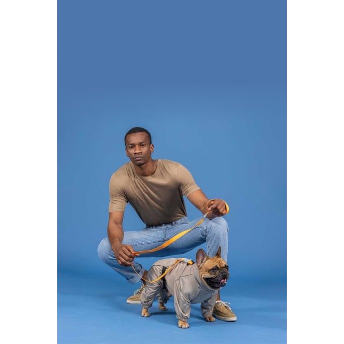 Lindo Dogs Quattro Sirius Köpek Yağmurluğu Bej Beden 6