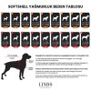 Lindo Dogs Softshell Black Skull Köpek Yağmurluğu Siyah Beden 6